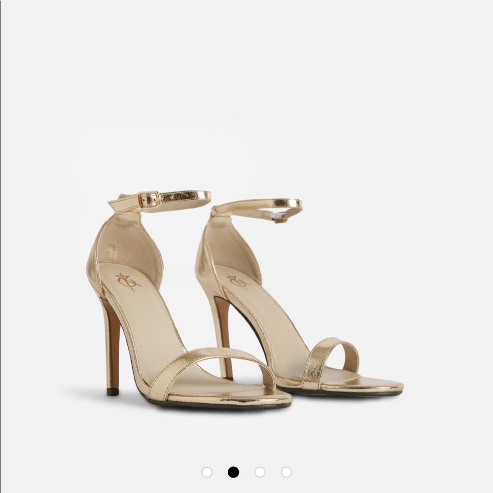 Basic gold heels - Picture 2 of 6